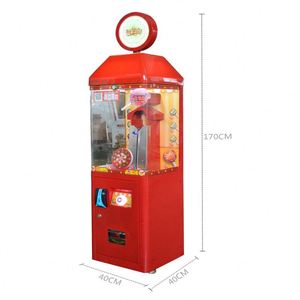Source Manufacturer Children's <b>Amusement</b> Park Coin-operated Aluminum Alloy Lollipop Vending <b>Machine</b> Single Person Arcade Game - Product Image 5