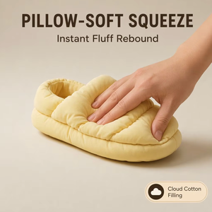 Nouveaux produits 2026 – Chaussons personnalisés en duvet et coton, style nuage, vente en gros pour femmes, chaussures d'hiver épaisses à plateforme pour intérieur et extérieur - Product Image 5