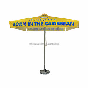 Grand <span class=keywords><strong>parasol</strong></span> <span class=keywords><strong>de</strong></span> jardin <span class=keywords><strong>de</strong></span> 9 pieds poulie commerciale <span class=keywords><strong>de</strong></span> luxe poteau en aluminium durable avec finition grain <span class=keywords><strong>de</strong></span> bois parapluie <span class=keywords><strong>de</strong></span> patio du marché - Product Image 1