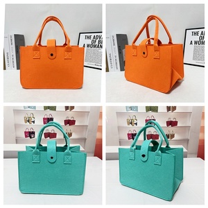 Sac Fourre-Tout en Feutre avec Logo Personnalisé Très Vendu pour Dames, Sac à Main Tendance en Laine pour les Courses, Sac de Rangement en Feutre, Sac en Feutre de Laine - Product Image 2