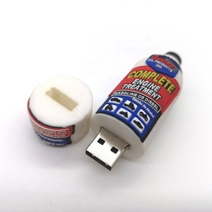 Conception de tasse à café en PVC personnalisé clé USB 16 Go 32 Go 64 Go 128 Go USB 2.0 USB3.0 dernière conception nouveau dans une boîte-cadeau - Product Image 3