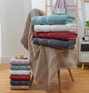 ผ้าขนหนูอาบน้ำผ้าฝ้ายกำมะหยี่ขนาดใหญ่สำหรับผู้ใหญ่100% ผ้าขนหนูซับน้ำได้ดีสำหรับบ้านหรือโรงแรม - Product Image 6