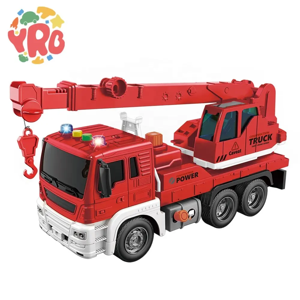 1:16 Diecast tirare indietro i veicoli giocattolo per auto con auto giocattolo modello di camion leggero e sonoro per bambini