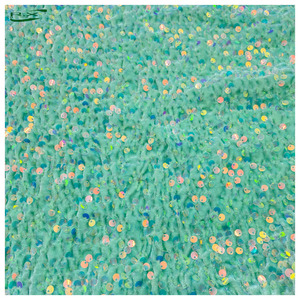 Tessuto in Velluto Elasticizzato con Paillettes e Ricami di Lusso, 100% <span class=keywords><strong>Cotone</strong></span> per Abiti da Sposa e Cerimonia - Product Image 4