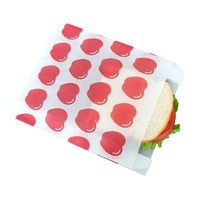 Sacs à déjeuner plats en papier biodégradable résistant à la graisse, fond en V, pour sandwichs, pizzas, aliments pour animaux et champagne - Recyclables