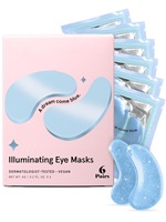 Masque pour les yeux en collagène PDRN 24k, hydratant, éclaircissant, anti-âge, éliminant les cernes, marque privée