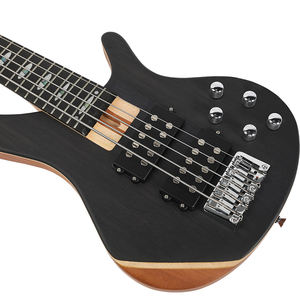 Kit de Basse Électrique OEM Haut de Gamme 4/5 Cordes Corps Plein, Basse Électrique de Haute Qualité avec Micro Actif - Product Image 4