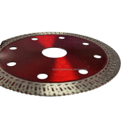 Lame de scie diamantée Turbo pour disque de coupe rond de 105 mm/115 mm/125 mm pour granit, marbre, carrelage en porcelaine, outils de meuleuse d'angle