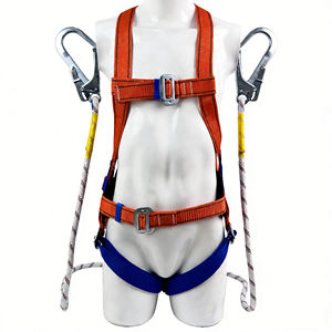 Cinturón <span class=keywords><strong>de</strong></span> Seguridad <span class=keywords><strong>de</strong></span> Poliéster <span class=keywords><strong>de</strong></span> Alta Resistencia, Arnés Ajustable en Altura para Protección Contra Caídas con Paracaídas - Product Image 3