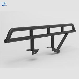 Estribos Universales para <span class=keywords><strong>Patrol</strong></span> Y61, Acero al Manganeso Negro Cortado con Láser CNC, Montaje con Pernos, Garantía de 6 Meses - Product Image 3