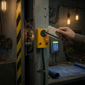 Tête de lecture/écriture <span class=keywords><strong>RFID</strong></span> industrielle FineJoin D1339, indice de protection IP67, ABS, Modbus RTU 13,56 MHz, pour mécanisme de déclenchement de jeu Escape Room - Product Image 1