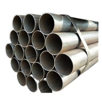 En 10255 Astm A53 Tianjin Acier Stkm 13a Stk400 200mm 16mm 32mm Od 4mm 7 pouces 3 pouces Tuyau en fer noir Tuyau en métal