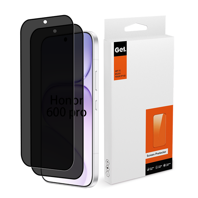 Anti spy Privacy 9h Ultra Thin Silk Edge Anti Impact Phone Tempered Glass Screen Protector Film for Honor 600 Lite SE GT Pro