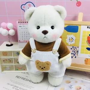 DL123 뜨거운 판매 박제 봉제 동물 장난감 할리우드 스타 이리나 같은 유형의 관절 귀여운 곰 테디 봉제 장난감 옷