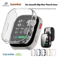 Étui souple en TPU pour montre Amazfit Bip Max, protection d'écran, housse de protection complète en silicone pour montre intelligente