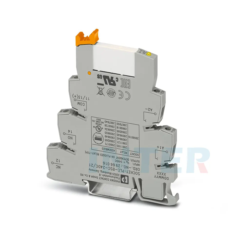 Satın al 2966171 PLC-RSC- 24DC/21 Phoenix Contact katı hal rölesi din ray montaj rölesi 24v röle