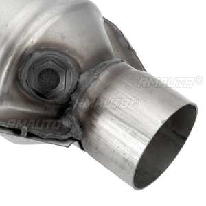 Convertidor Catalítico Universal de 2/2.25/2.5/3 Pulgadas de Entrada/Salida, 400 Celdas, para Soldar, 13 Pulgadas de Longitud, Acero Inoxidable, Alto Flujo y Rendimiento - Product Image 6