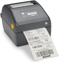 Impresora Térmica Zebra ZD421 de 300 DPI y 4 Pulgadas de Ancho |   Repuesto ZD421 GK420d |   Impresora de Etiquetas Jet Set con Software de Etiquetas USB