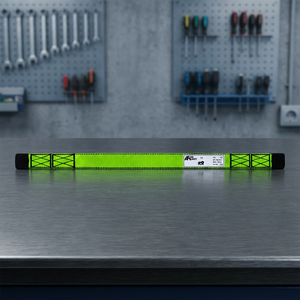 Sangle plate en polyester vert, robuste et résistante à l'usure, pour le levage et la manutention de matériaux - Product Image 3