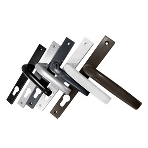 Nhà máy cung cấp Nhôm tấm đòn bẩy xử lý nội thất Bộ khóa cửa xử lý hợp kim nhôm phụ kiện Khuôn cửa xử lý - Product Image 2