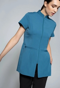 Vente en gros coton respirant personnalisé Esthéticienne Coiffeur Salon de manucure Massage Spa <span class=keywords><strong>Uniforme</strong></span> pour femmes OEM - Product Image 5