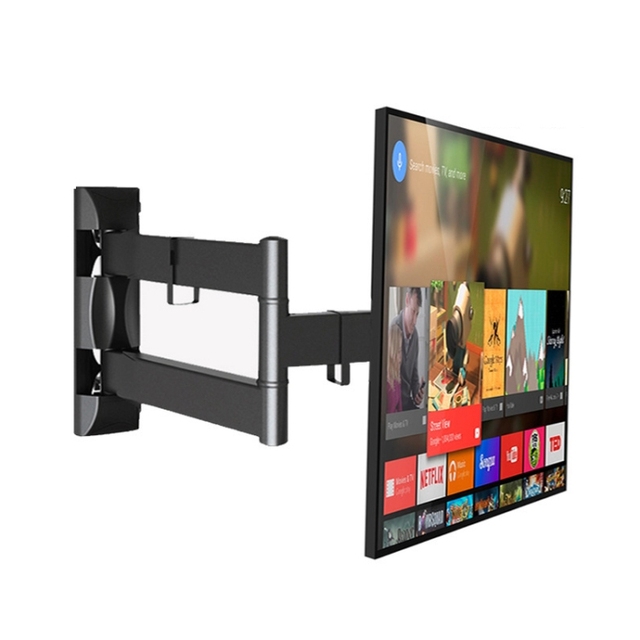 Dropshipping Wholesale NORTH BAYOU Telescopic Swivel TV Monitor Wall Mount Bracket for 32-52 Inch