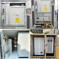 Kit de batterie lithium hybride triphasé DEYE monté sur rack, complet, 20 kW, 50 kW, 100 kW, système solaire hybride connecté au réseau