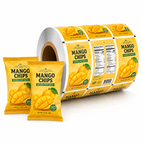 Sacs en Mylar à fermeture éclair anti-odeur imprimés sur mesure, emballage flexible de qualité alimentaire, film en sachet, rouleau de film Bopp PET CPP PE