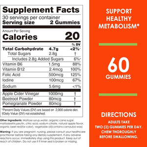 ผลิตภัณฑ์ล<span class=keywords><strong>ด</strong></span>น้ำหนัก วิตามิน ACV <span class=keywords><strong>ก</strong></span>ัมมี่ ผสมน้ำส้มสายชูหมักจา<span class=keywords><strong>ก</strong></span><span class=keywords><strong>แอ</strong></span>ปเปิ้ลและกรดโฟลิ<span class=keywords><strong>ก</strong></span> ช่วย<span class=keywords><strong>ด</strong></span>ีท็อกซ์และล้างสารพิษ - Product Image 6