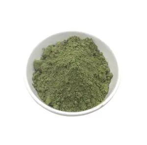 Suministro estable Moringa en polvo de grado alimenticio verde salvaje polvo de alta calidad hoja cosmética 3 años 10:1