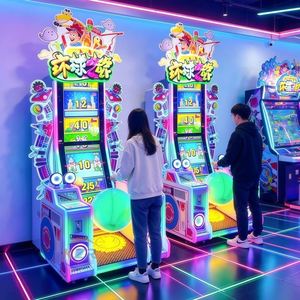 Máquina de Juegos Arcade Operada con Monedas, Máquina Expendedora de Premios, Máquina de Juego de Bolas Mágicas para Niños - Product Image 1