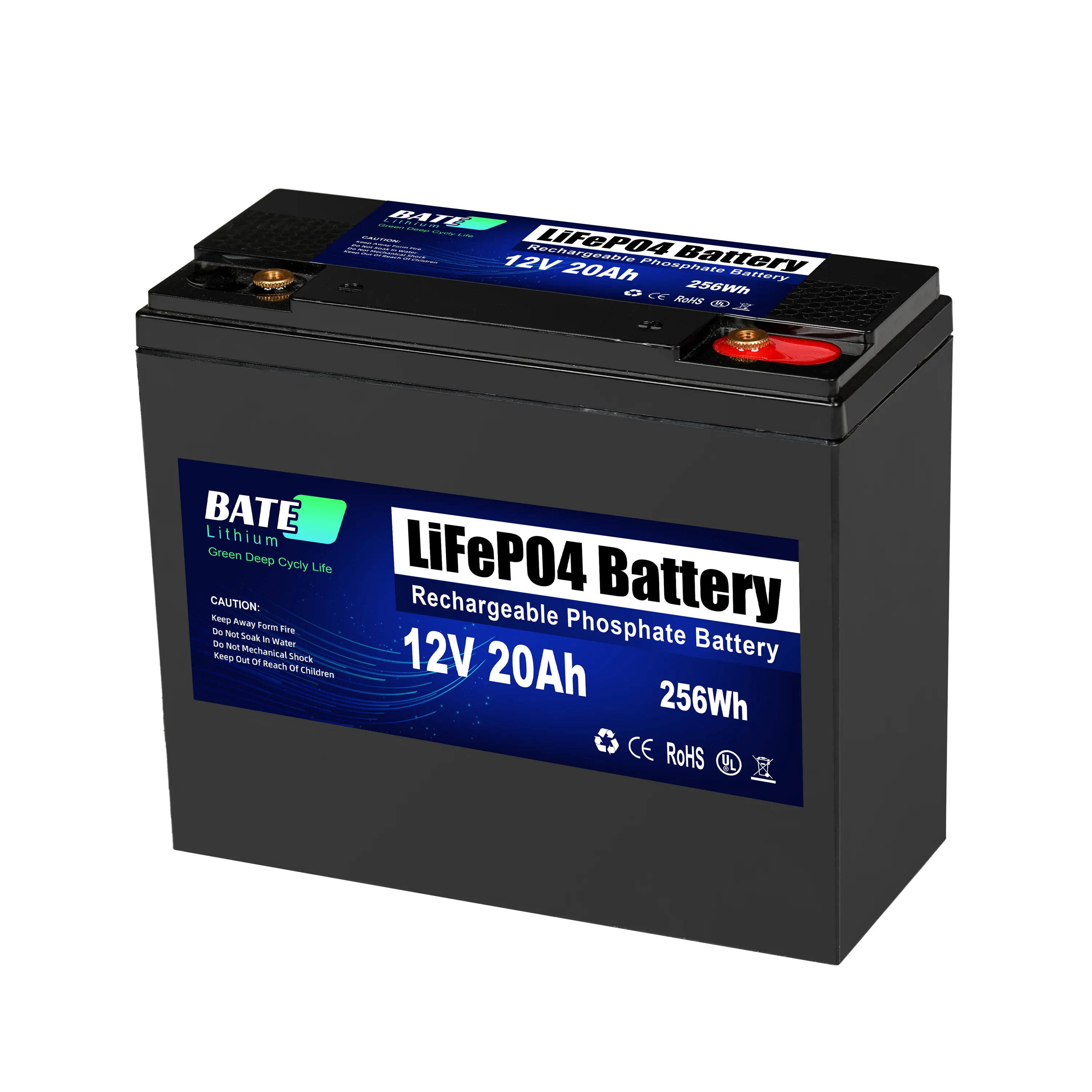 12V 20ah Batterijen Elektrische Scooter Lifepo4 Lithium Ion Batterij Elektrische Fiets Ebike 12V 20ah Batterijen