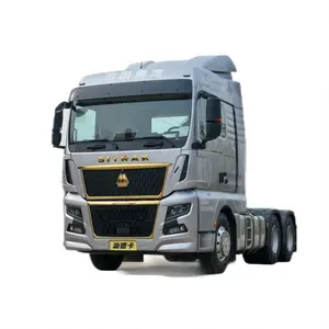 Shandeka Fijne Gebruikte Speciale Auto Shandeka Sitrak C 9H Zware Vrachtwagen 570 Pk 6X4 Amt Automatische Tractor Land Zes