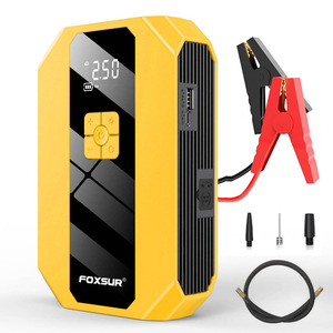 Batterie de voiture <span class=keywords><strong>Booster</strong></span> Power Bank Charger Lithium Battery Pack 16000mah Portable Car Tyre Air Pump <span class=keywords><strong>Jump</strong></span> <span class=keywords><strong>Starter</strong></span> - Product Image 1
