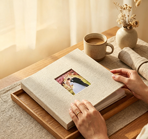 Álbum <span class=keywords><strong>de</strong></span> Lino con 432 Bolsillos para Fotos Polaroid <span class=keywords><strong>de</strong></span> 2x3 Pulgadas, Gran Capacidad para Guardar Fotos o Tarjetas Coleccionables - Product Image 2