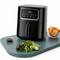 Nouvelle Conception Friteuse à Air Numérique 10L avec Certification CB CE ROHS, Contrôle Indépendant et Circulation d'Air à 360° dans la Cavité Intérieure