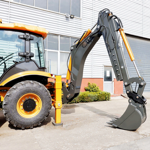 핫세일 4x4wd 백호 휠로더 미니 사륜구동 토목 장비 농장용 디젤 EPA 엔진 백호 로더 - Product Image 6