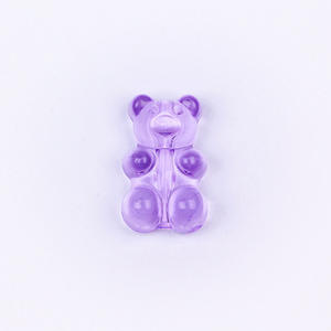 12*19Mm Transparent Vertical Trou perles en vrac Cheveux Accessoires Boucles D'oreilles Collier Bracelet Acrylique Accessoires - Product Image 2