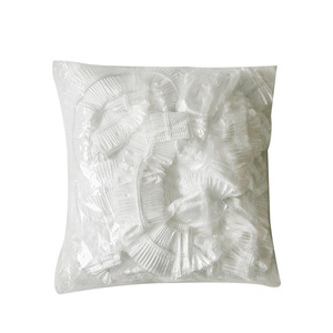 Funda de sofá con cordón elástico, película protectora a prueba de polvo para muebles, uso doméstico, Color sólido - Product Image 3