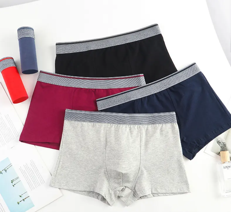 Boys Cotton Panties Comfortable Underwear Fashion Printed Regular Soft Stretch Men's Briefs Boxers