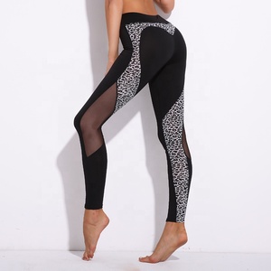 Mallas brasileñas para mujer, de malla de leopardo, Peach Buttock Scrunch <span class=keywords><strong>Bum</strong></span>, venta al por mayor de Deporte - Product Image 6