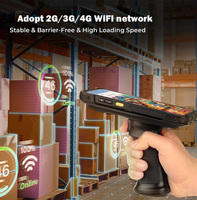 Escáner de código de barras Pda 1d 2d para uso en el hogar, escáner de código de barras para uso en el hogar, en almacén rugerizado, Uhf Rfid