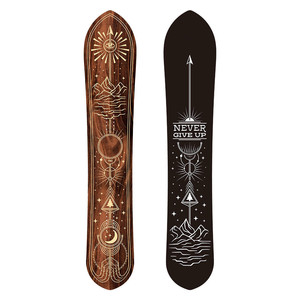 Fabricante de Tablas de Snowboard Profesionales con Núcleo de Madera de Álamo, Snowboard Personalizado OEM ODM, Sandwich Splitboard para Adultos - Product Image 4