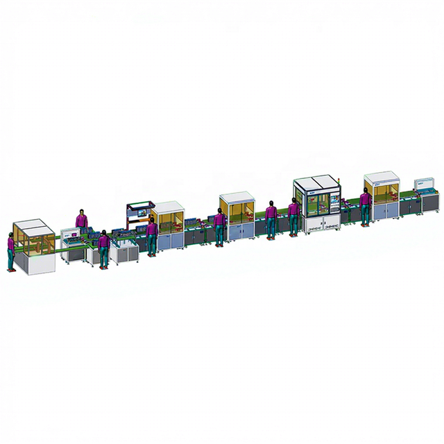 Full Automatic Prismatic Li Ion Battery Pack Production Line ESS Lithium Battery Pack Assembly Line
