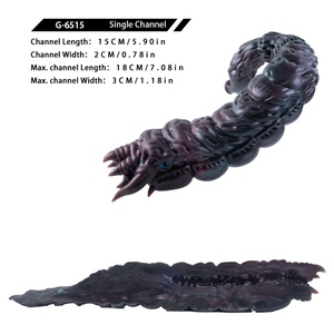 เครื่องช่วยสำเร็จความใคร่ชาย GEEBA Monster Worm Pussy ทำจากซิลิโคน รูปทรงช่องคลอด ของเล่นทางเพศแบบใช้ปากสำหรับผู้ชาย - Product Image 3