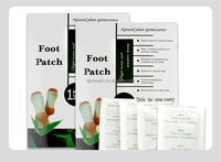 Patchs pour les pieds au vinaigre de bambou pour la relaxation musculaire et le renouvellement énergétique