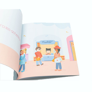 Cetak Buku Komik Anak-Anak Sampul Lunak Kustom Pabrik Cina dengan Kertas Offset & Kertas Kraft/Kertas Seni - Product Image 1