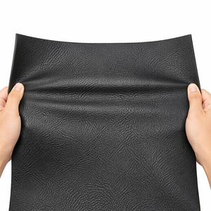 Material de Tapicería Automotriz Texturizado Negro para Restauración de Asientos de Autos de Lujo Rusos y Acabados Interiores - Product Image 3