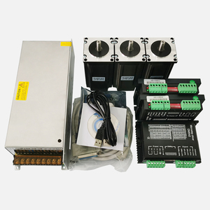 Kit de Router de 3 Ejes con Motor 23, Controlador TB6600 DM542, Placa de Interfaz y Fuente de Alimentación, Juego de 3 Ejes con Motor 23 - Product Image 1