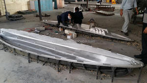 Rotomolding personnalisé HDPE coque de bateau mobile Roto moule LLDPE plastique <span class=keywords><strong>canoë</strong></span> moule Kayak dériveur moulage rotatif moule en aluminium - Product Image 3